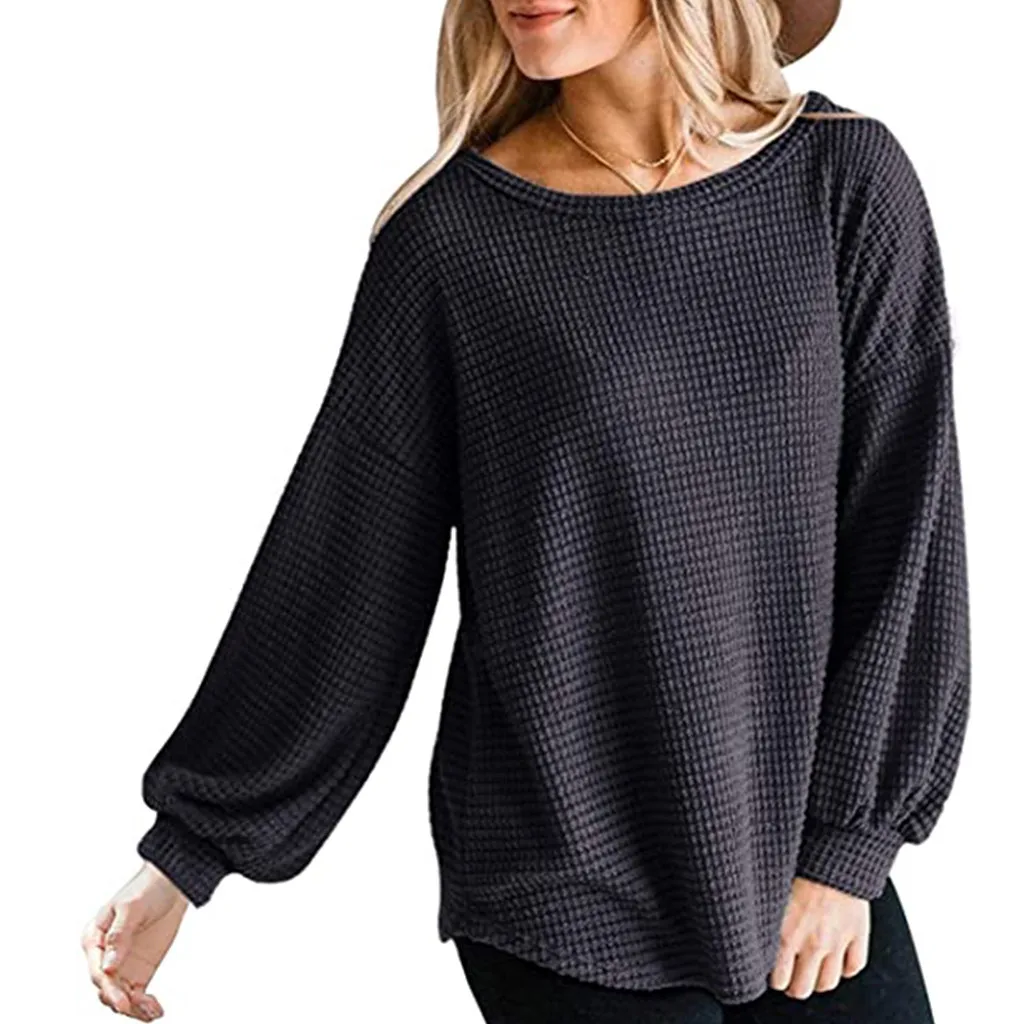 Pullover Sleeve Women's Knit Top Neck Long O Oversized Sweater Women's Blouse Fig Color Blouse Color Tunics for Women
Pullover Sleeve Women's Knit Top Neck Long O Oversized Sweater Women's Blouse Fig Color Blouse Color Tunics for Women