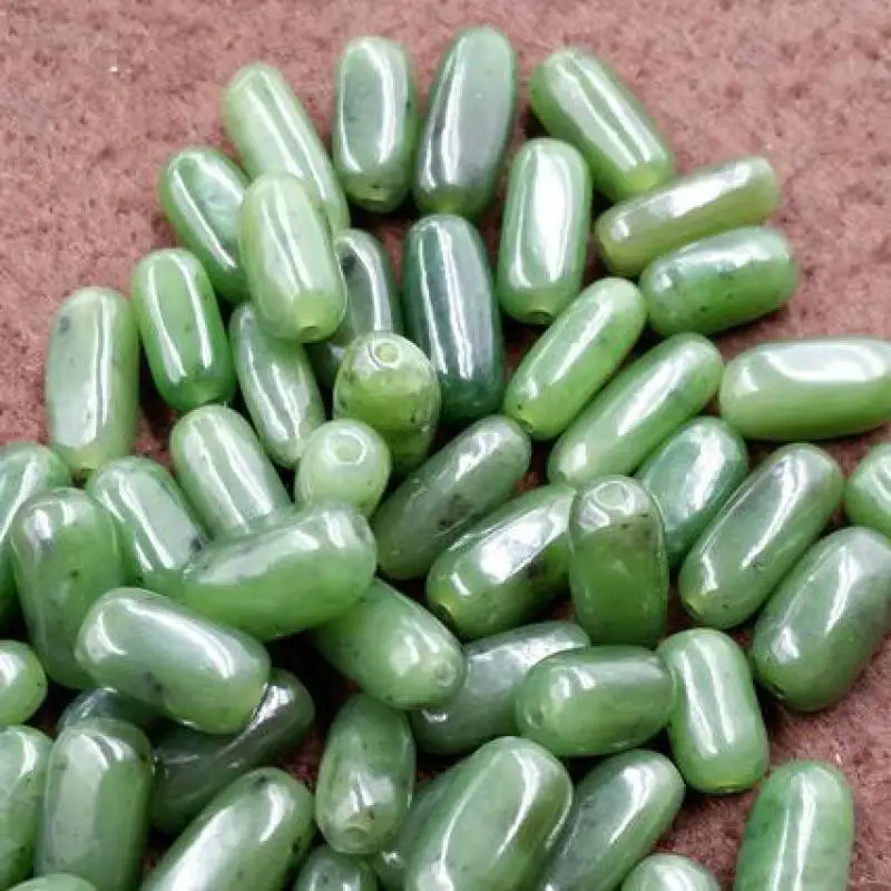 Genuine Natural Green Nephrite Hetian Jades Beads For Jewelry Making Diy String Bracelet Beaded Necklace Charms Accessories
Genuine Natural Green Nephrite Hetian Jades Beads For Jewelry Making Diy String Bracelet Beaded Necklace Charms Accessories