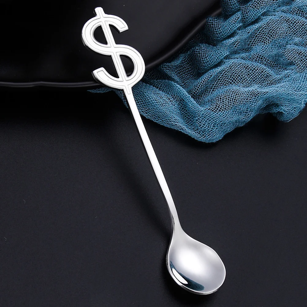 304 Stainless Steel Creative Sign Coffee Stirring Spoon Polished Dessert Spoon Dinner Flatware for Eating Kitchen )
304 Stainless Steel Creative Sign Coffee Stirring Spoon Polished Dessert Spoon Dinner Flatware for Eating Kitchen )