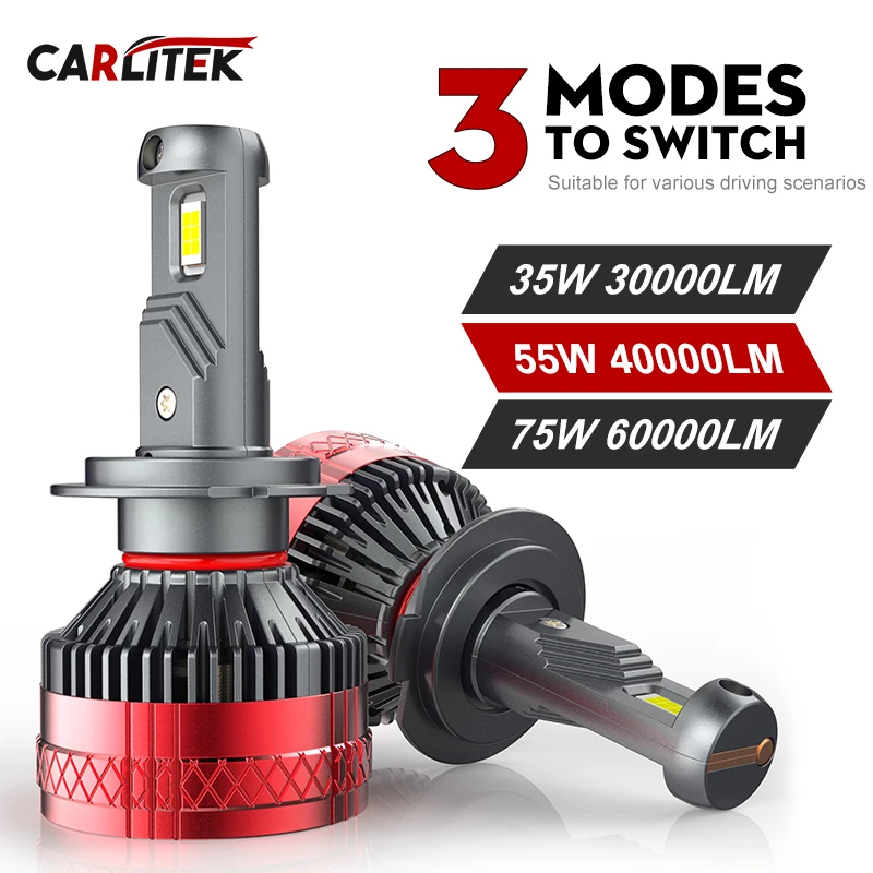 H7 LED Canbus Headlights Bulbs 3 Modes(ECO,NOMAL,SPORTS) H11 9012 HIR2 9005 9006 HB3 HB4 LED Lamp 6000K for All Scene Car Lights
H7 LED Canbus Headlights Bulbs 3 Modes(ECO,NOMAL,SPORTS) H11 9012 HIR2 9005 9006 HB3 HB4 LED Lamp 6000K for All Scene Car Lights