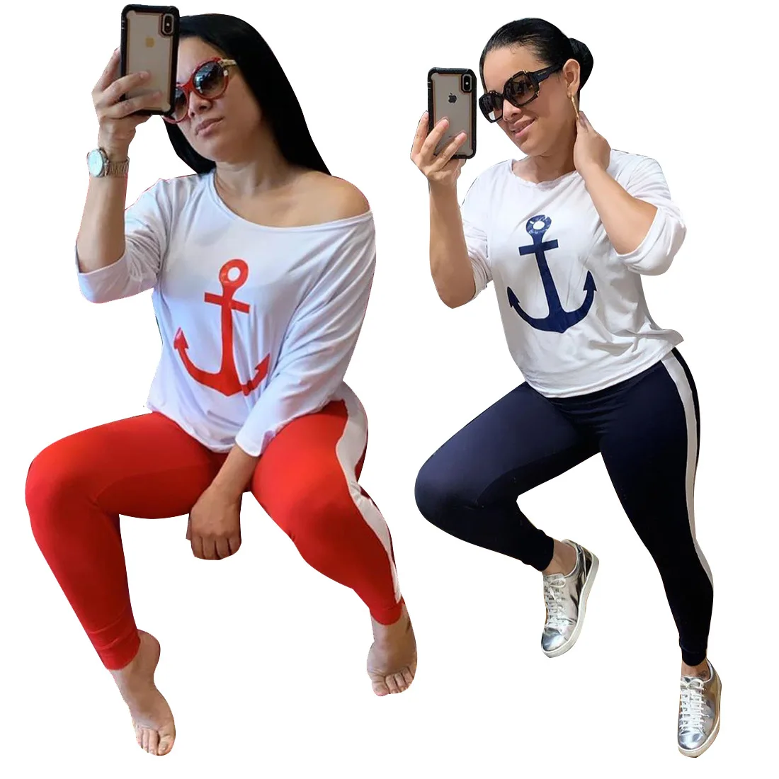 Спортивная одежда для отдыха темно-синий комплект из двух предметов с принтом якоря
Спортивная одежда для отдыха темно-синий комплект из двух предметов с принтом якоря