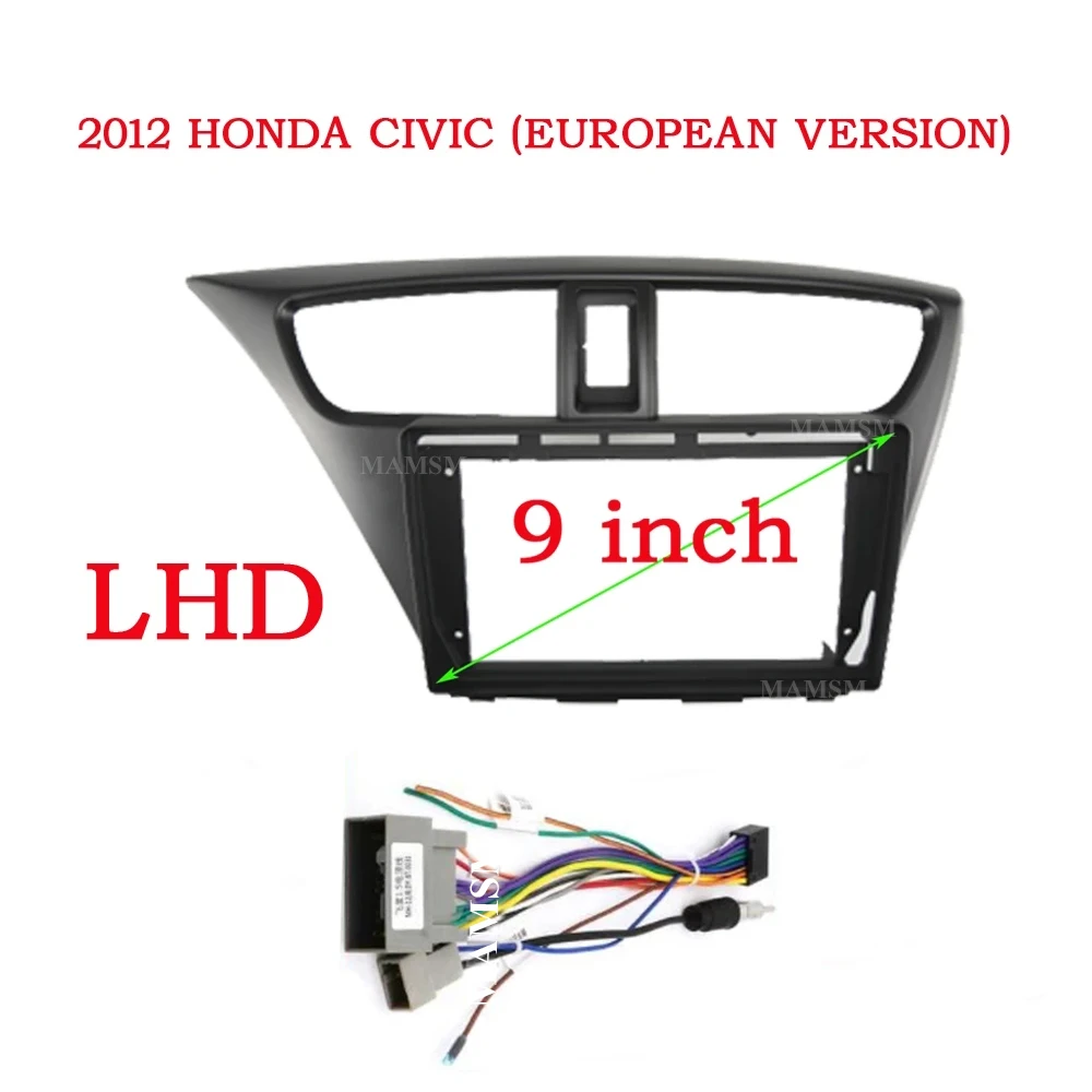 Car Frame Fascia Adapter Canbus Box For Honda Civic Hatchback 2012 Android Radio Dash Fitting Panel Kit
Car Frame Fascia Adapter Canbus Box For Honda Civic Hatchback 2012 Android Radio Dash Fitting Panel Kit