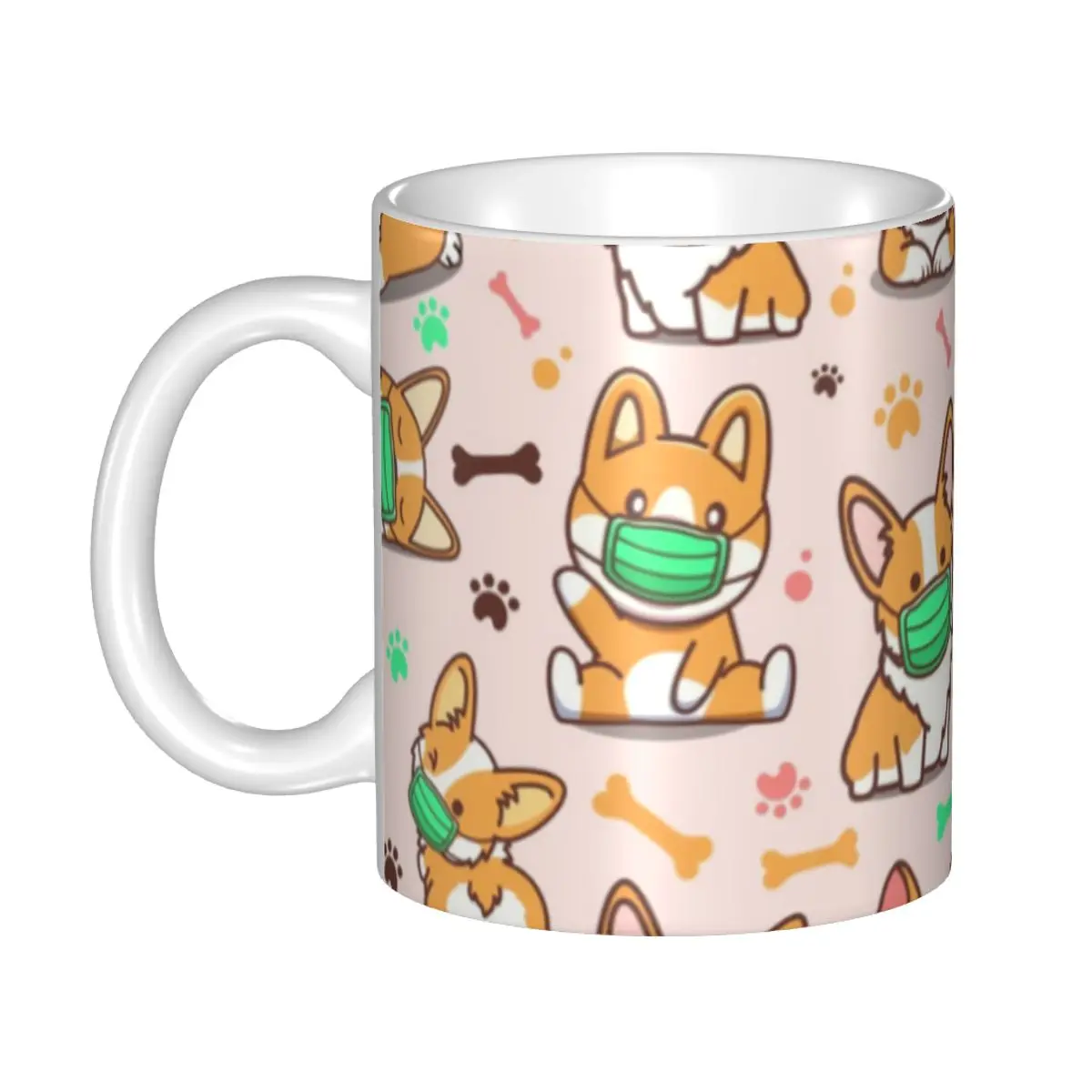 Customized Corgi Quarantine Funny Dog Coffee Mug DIY Ceramic Milk Tea Cup Outdoor Work Camping Cups And Mugs
Customized Corgi Quarantine Funny Dog Coffee Mug DIY Ceramic Milk Tea Cup Outdoor Work Camping Cups And Mugs