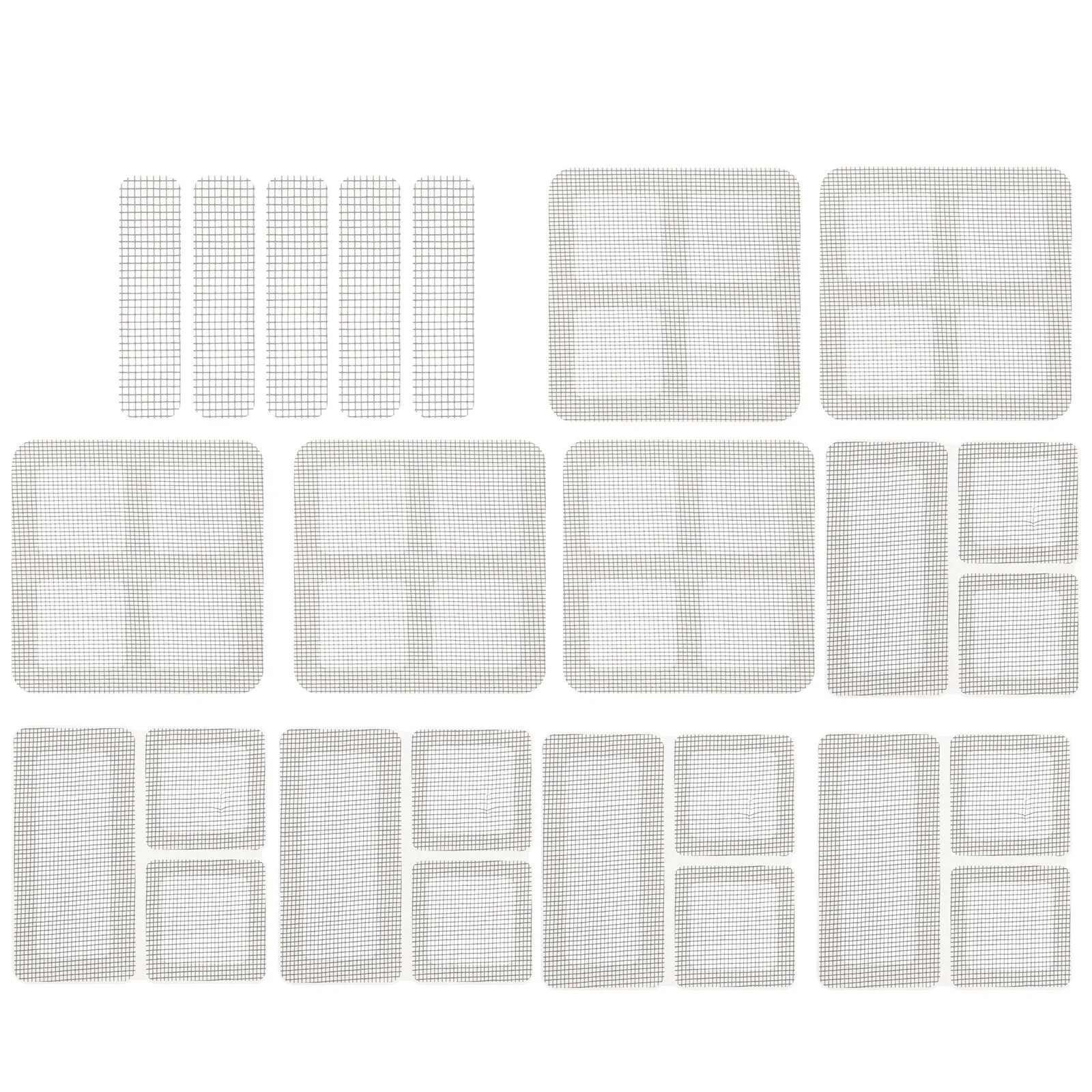 15 Sheets Patch Screen Tape Patches Windows Repair Kit Grid Nylon Door Replacement 
15 Sheets Patch Screen Tape Patches Windows Repair Kit Grid Nylon Door Replacement