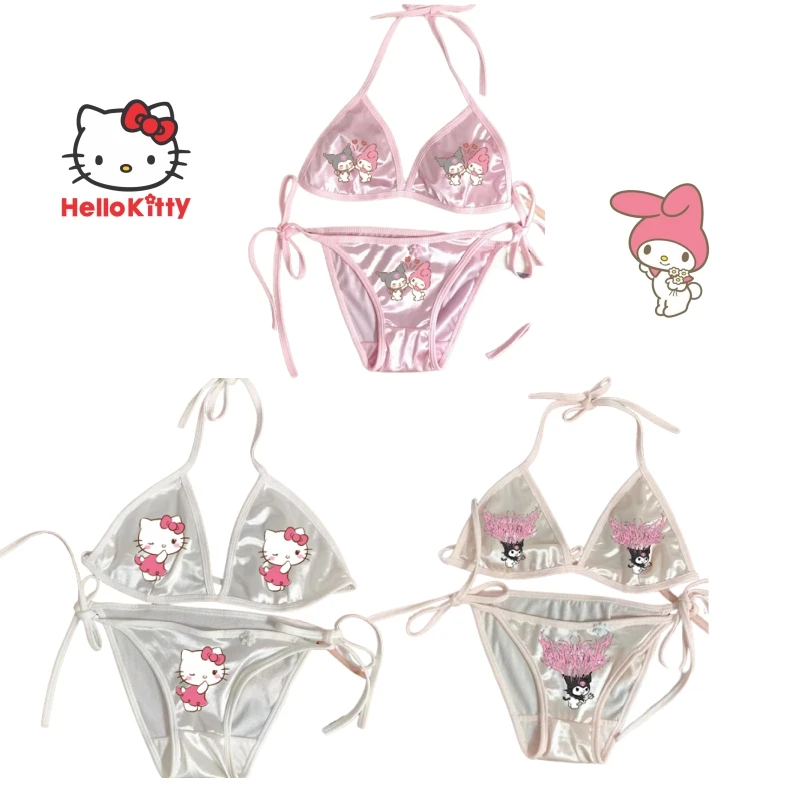 Kawaii Hello Kitty мультфильм нижнее белье аниме девушка сексуальная майка Женский Тонкий удобный бюстгальтер трусики трусы фото костюм комплект подарок
Kawaii Hello Kitty мультфильм нижнее белье аниме девушка сексуальная майка Женский Тонкий удобный бюстгальтер трусики трусы фото костюм комплект подарок