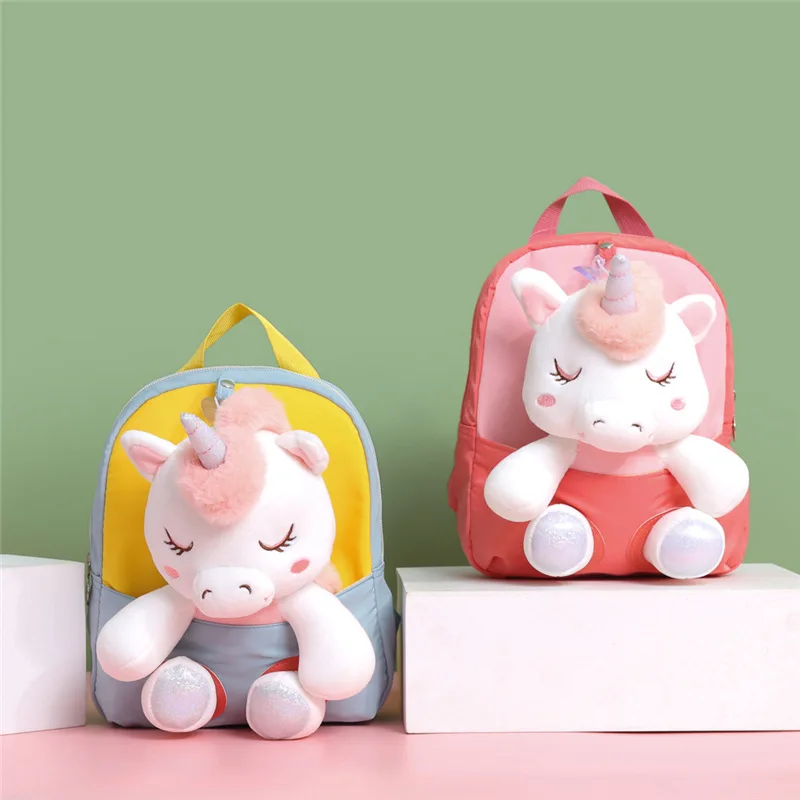 2023 New Kid Cartoon Plush Unicorn Backpack 3D Doll Student Rucksack Kindergarten Small School Bag for Boys Girls
2023 New Kid Cartoon Plush Unicorn Backpack 3D Doll Student Rucksack Kindergarten Small School Bag for Boys Girls
