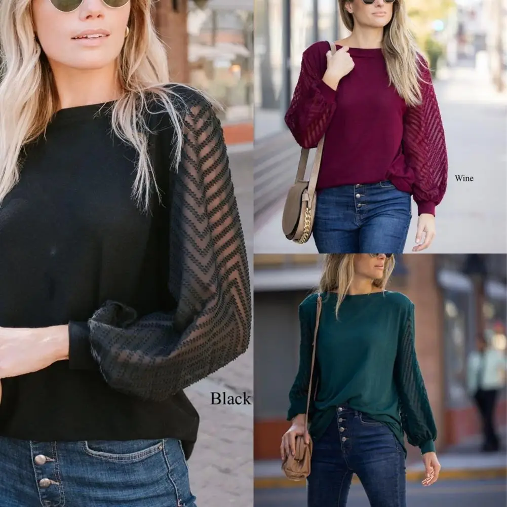 Korean Style Women Blouse O Neck Polyester Ruffle Long Hollow Out Mesh Jumper Lady Shirt Pullovers Women's Clothing Streetwear
Korean Style Women Blouse O Neck Polyester Ruffle Long Hollow Out Mesh Jumper Lady Shirt Pullovers Women's Clothing Streetwear