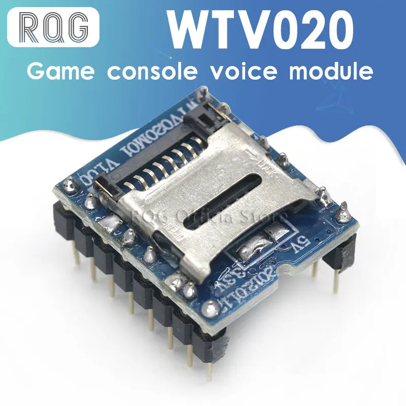 WTV020 WTV020-SD Mini SD карта MP3 звуковой модуль, голосовой модуль для PIC Arduino 2560 UNO R3 WTV020SD-20SS 
WTV020 WTV020-SD Mini SD карта MP3 звуковой модуль, голосовой модуль для PIC Arduino 2560 UNO R3 WTV020SD-20SS