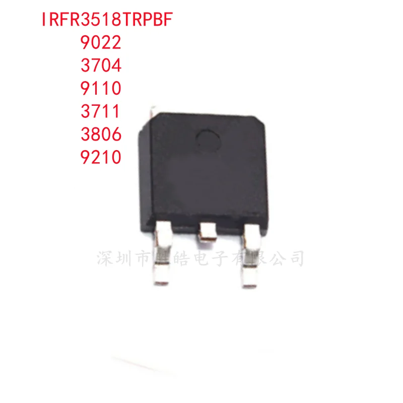 (10PCS) NEW IRFR3518TRPBF / IRFR9022 / IRFR3704 / IRFR9110 / IRFR3711 / IRFR3806 / IRFR9210TRLPBF TO-252 Integrated Circuit
(10PCS) NEW IRFR3518TRPBF / IRFR9022 / IRFR3704 / IRFR9110 / IRFR3711 / IRFR3806 / IRFR9210TRLPBF TO-252 Integrated Circuit