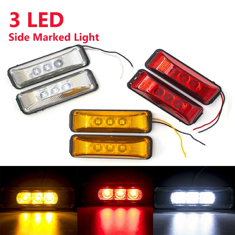 6 шт., 12 В, 24 В, 3 светодиода
6 шт., 12 В, 24 В, 3 светодиода