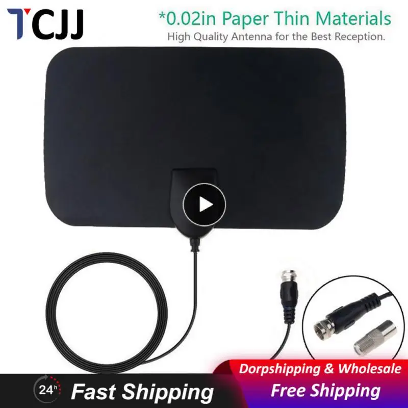 

1~10PCS Digital Hd Antena Indoor Antenna 20 Dbi Tv Antenna High Gain Tv Box Antenna For Global Digital Tv 5000 Miles Range