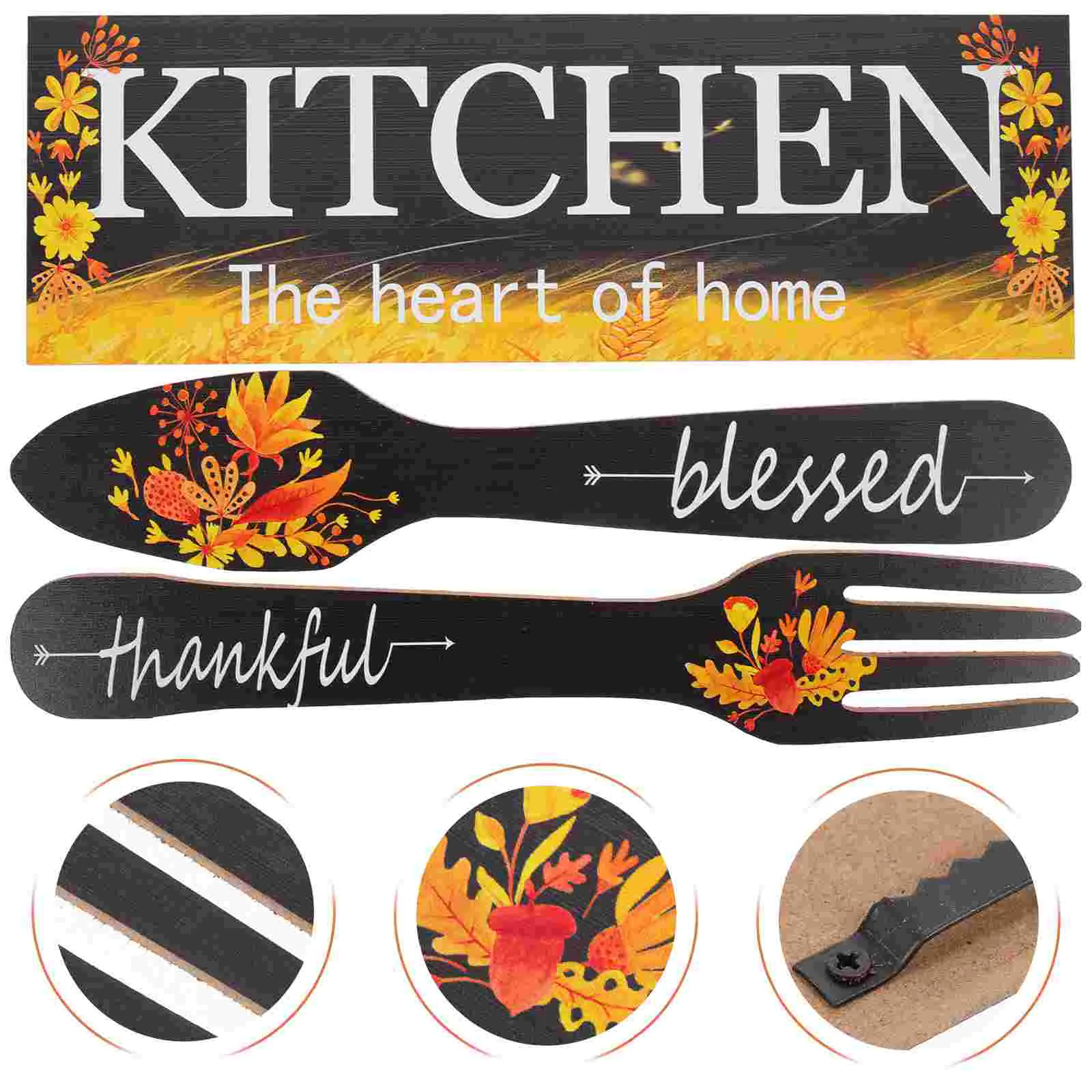 Wall Sign Kitchen Hanging Fork Spoon Decor Wooden Restaurant Shaped Signs Decoration Farmhouse Arteatplaque Dining Room Ornament
Wall Sign Kitchen Hanging Fork Spoon Decor Wooden Restaurant Shaped Signs Decoration Farmhouse Arteatplaque Dining Room Ornament