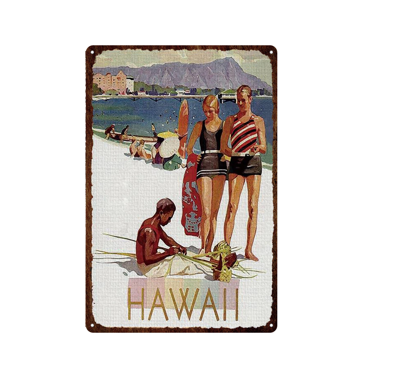 Sights Hawaii Thailand Pictures Mountain Lake Metal Plate Painting Iron Tin Sign Wall Picture For Garden Living Room Home Decor
Sights Hawaii Thailand Pictures Mountain Lake Metal Plate Painting Iron Tin Sign Wall Picture For Garden Living Room Home Decor