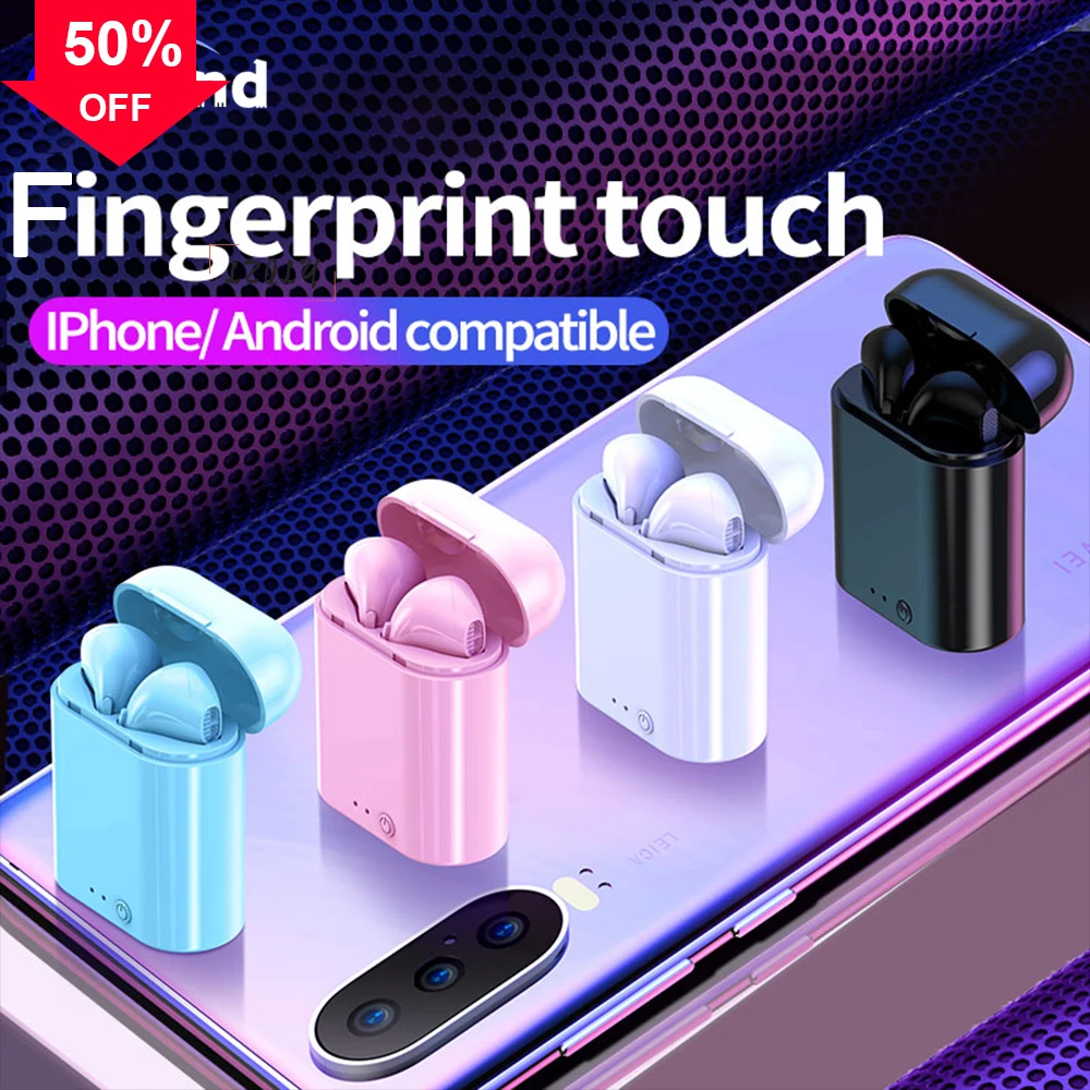 LZQLY I7 Mini TWS Wireless Headphones Bluetooth 5.0 Headset With Charging Case Sports Earphone Stereo Noise Reduction Earbuds
LZQLY I7 Mini TWS Wireless Headphones Bluetooth 5.0 Headset With Charging Case Sports Earphone Stereo Noise Reduction Earbuds
