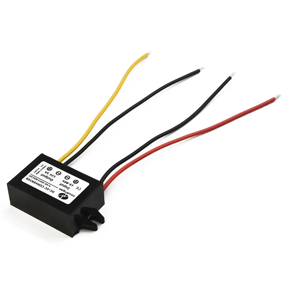 Regulator Switching DC 63*32*18mm Input 15-72 V Switching -40 To +80 1pcs 60W Accessory Converter DC-DC Durable
Regulator Switching DC 63*32*18mm Input 15-72 V Switching -40 To +80 1pcs 60W Accessory Converter DC-DC Durable
