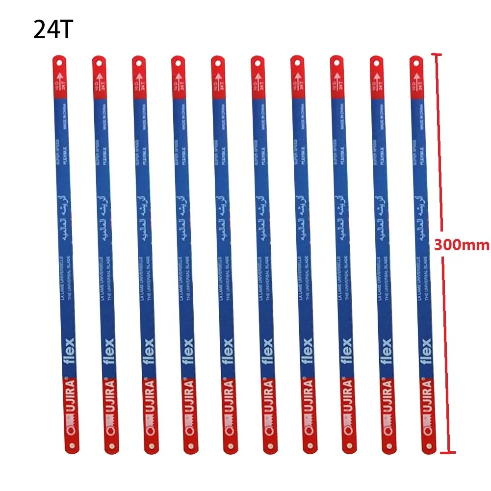 10PCS 300mm Hacksaw Blade Hand Saw Blades 14T 18T 24T BiMetal For Meat Wood PE Pipe Cut Multi Tool Saw Blades Accessories
10PCS 300mm Hacksaw Blade Hand Saw Blades 14T 18T 24T BiMetal For Meat Wood PE Pipe Cut Multi Tool Saw Blades Accessories