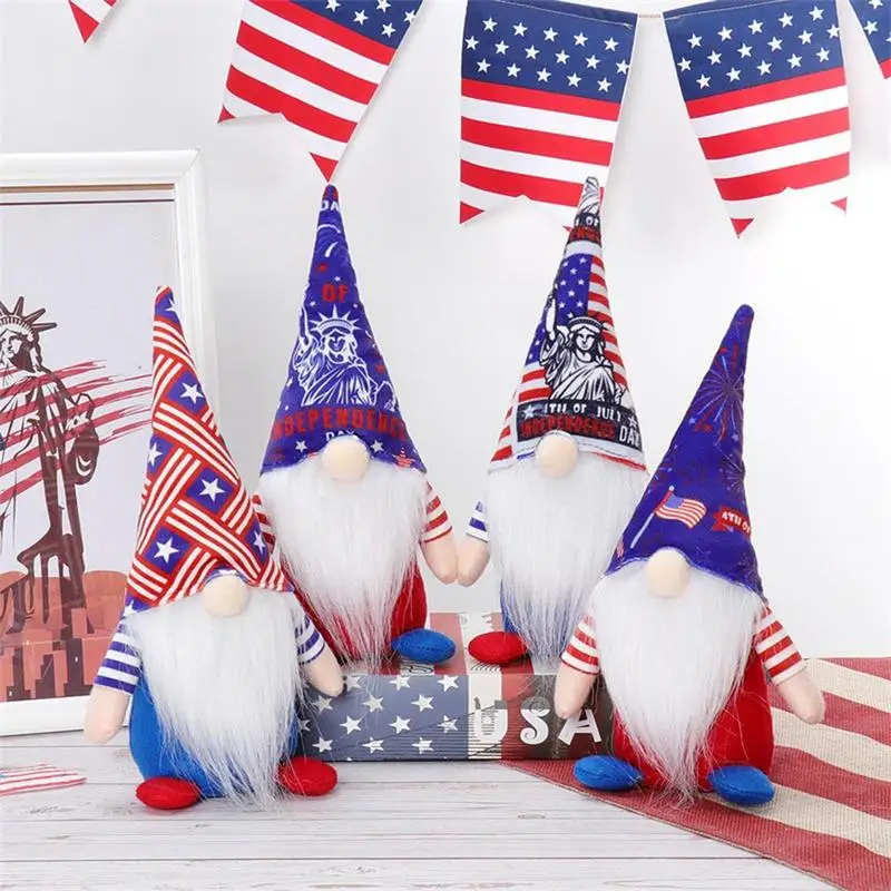 4th Of July Gnomes For Memorial Day Plush Decorations American Patriotic Swedish Elf Dwarf Gift Independence Day Faceless Doll
4th Of July Gnomes For Memorial Day Plush Decorations American Patriotic Swedish Elf Dwarf Gift Independence Day Faceless Doll