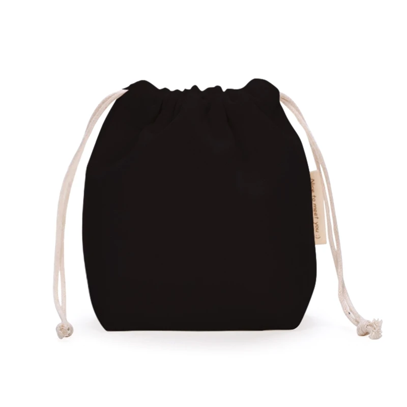 Portable Canvas Drawstring Bags Reusable Gift Bag Jewelry Pouch for Party Wedding Home Travel 
Portable Canvas Drawstring Bags Reusable Gift Bag Jewelry Pouch for Party Wedding Home Travel