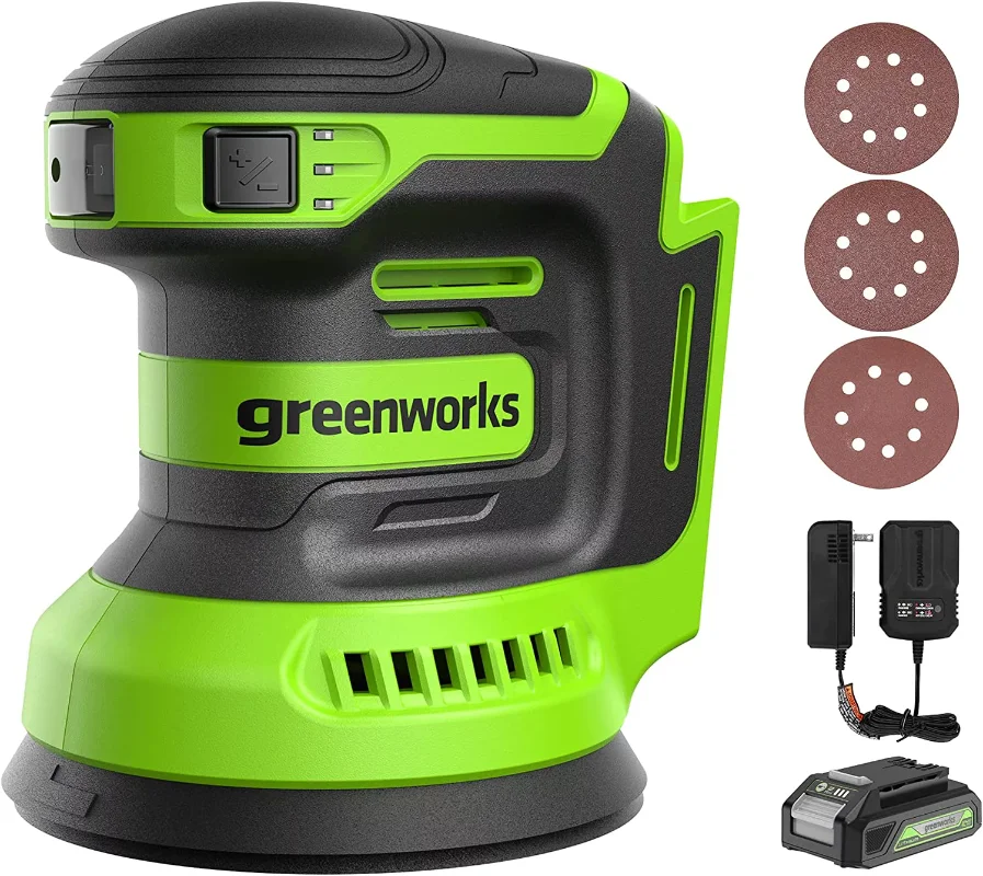 24V 5" Orbital Sander Kit with 2Ah Battery and Charger tools mechanic official store
24V 5" Orbital Sander Kit with 2Ah Battery and Charger tools mechanic official store