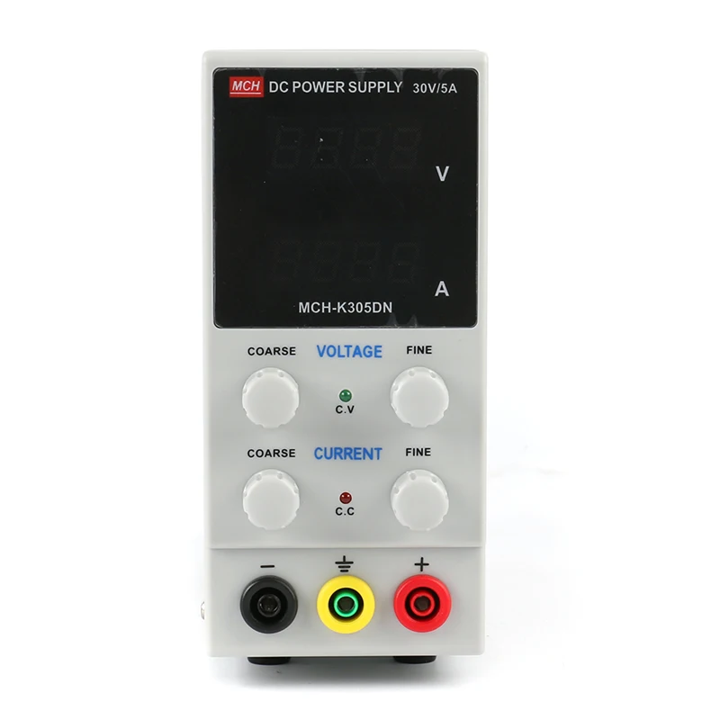 MCH-305DN лабораторный Регулируемый источник питания постоянного тока 30 в 5 А 0,01 в/А, одноканальный переменный SMPS
MCH-305DN лабораторный Регулируемый источник питания постоянного тока 30 в 5 А 0,01 в/А, одноканальный переменный SMPS