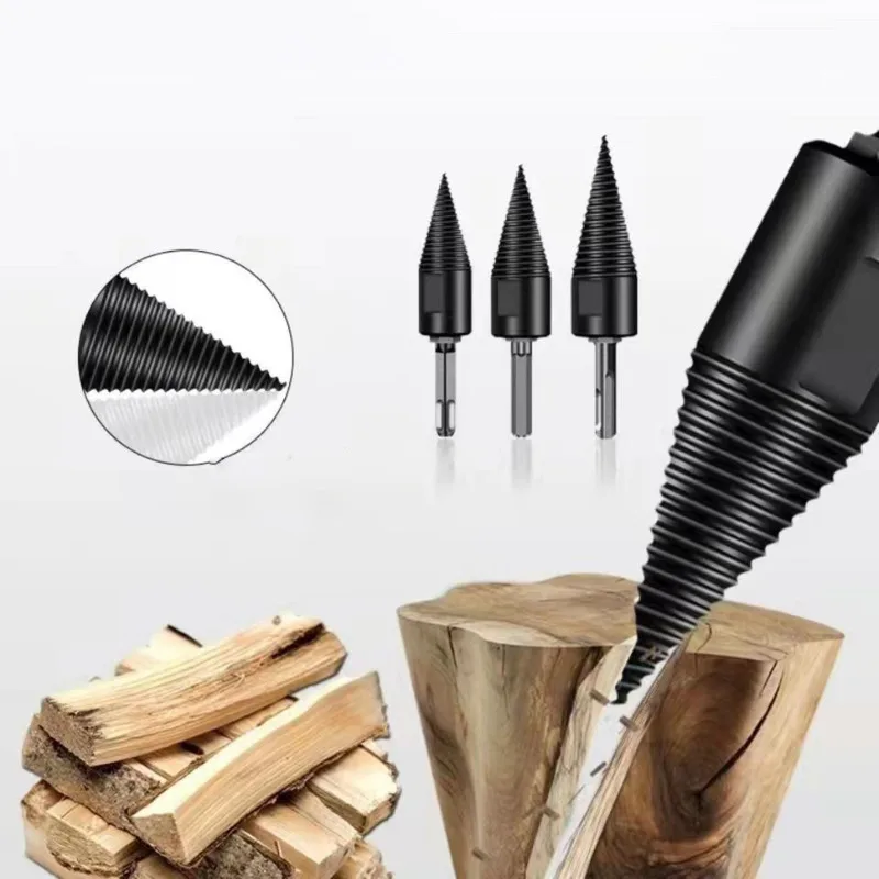 32/42/50mm Wood Drill Bit Twist Firewood Splitting Drill Bit Wood Splitter Screw Cones Bit Square Round Drill Bits For Wood
32/42/50mm Wood Drill Bit Twist Firewood Splitting Drill Bit Wood Splitter Screw Cones Bit Square Round Drill Bits For Wood