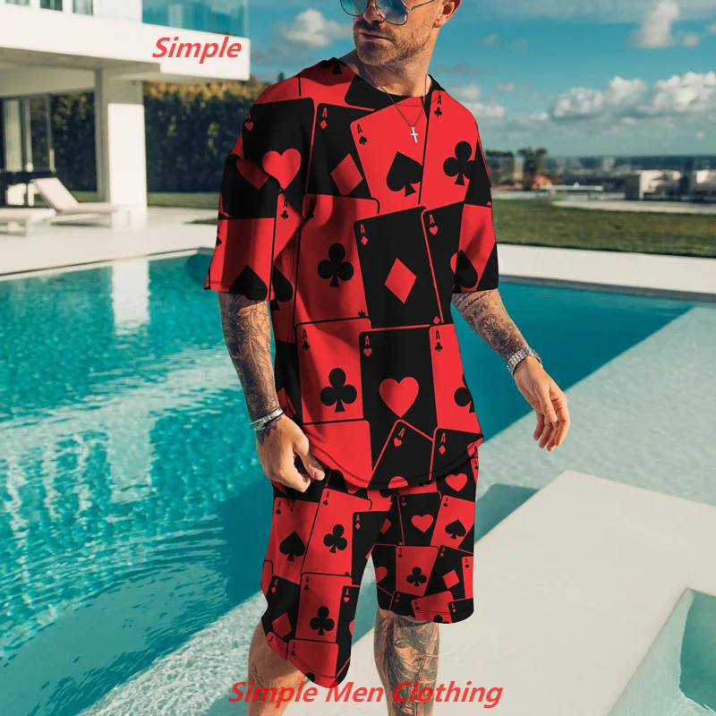 2023 new summer men's sportswear suit 3D printing sports men's large size suit short-sleeved suit T-shirt shorts men's two-pie
2023 new summer men's sportswear suit 3D printing sports men's large size suit short-sleeved suit T-shirt shorts men's two-pie