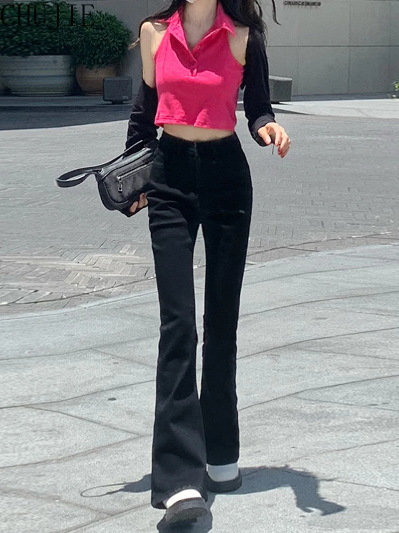 Модные джинсы с высокой талией для женщин, эластичные брюки с высокой талией, свободные винтажные Повседневные Удобные джинсовые брюки для ... 
Модные джинсы с высокой талией для женщин, эластичные брюки с высокой талией, свободные винтажные Повседневные Удобные джинсовые брюки для ...