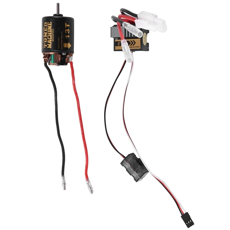 320A ESC + 540 щеточный двигатель 13T для радиоуправляемого автомобиля Axial SCX10 Traxxas TRX4 D90 HSP Tamiya Redcat, комплект деталей
320A ESC + 540 щеточный двигатель 13T для радиоуправляемого автомобиля Axial SCX10 Traxxas TRX4 D90 HSP Tamiya Redcat, комплект деталей