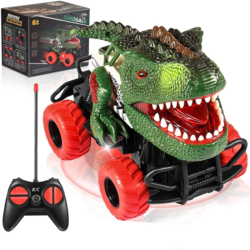 RC Car Dinosaur Toys 2.4 G Remote Control Tyrannosaurus Rex Vehicle Kids Christmas Birthday Gifts For Boys Girls 3+
RC Car Dinosaur Toys 2.4 G Remote Control Tyrannosaurus Rex Vehicle Kids Christmas Birthday Gifts For Boys Girls 3+