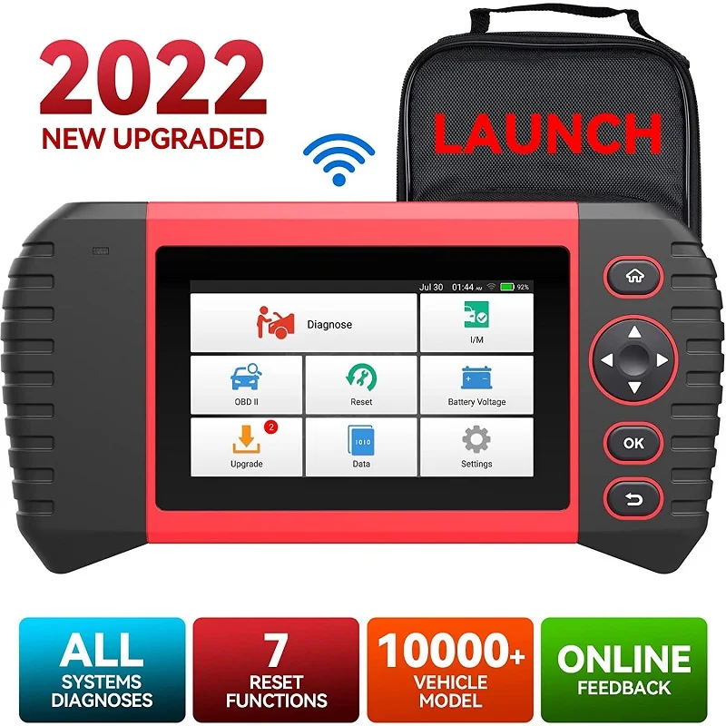 Новинка 2022, сканер LAUNCH CRP Touch Pro Elite для полной комплектации систем, сканирующий инструмент для сброса масла, сброса заслонки АБС, кровотечени...
Новинка 2022, сканер LAUNCH CRP Touch Pro Elite для полной комплектации систем, сканирующий инструмент для сброса масла, сброса заслонки АБС, кровотечени...