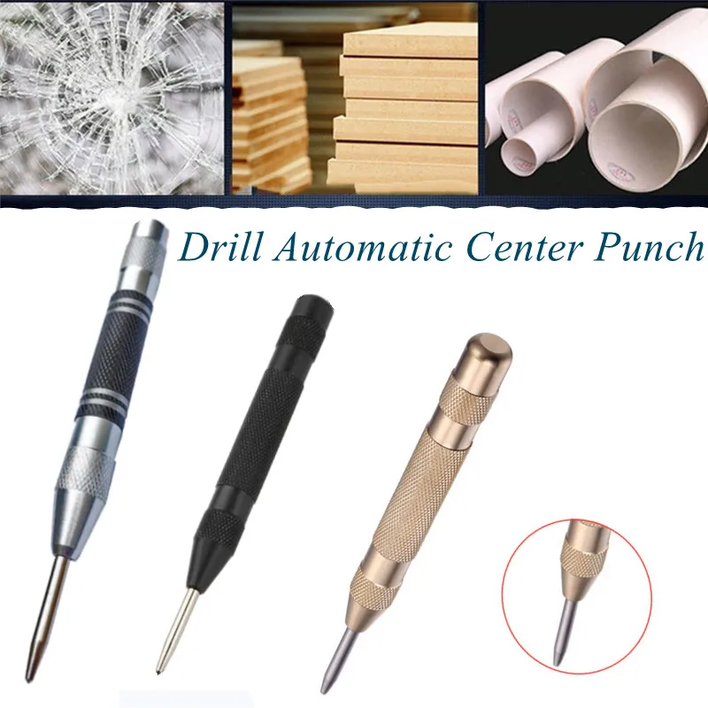 Automatic Center Punch Center Pin Woodworking Tools Kerner Spring Loaded Marker Wood Press Dent Marker Carpenter Tool
Automatic Center Punch Center Pin Woodworking Tools Kerner Spring Loaded Marker Wood Press Dent Marker Carpenter Tool