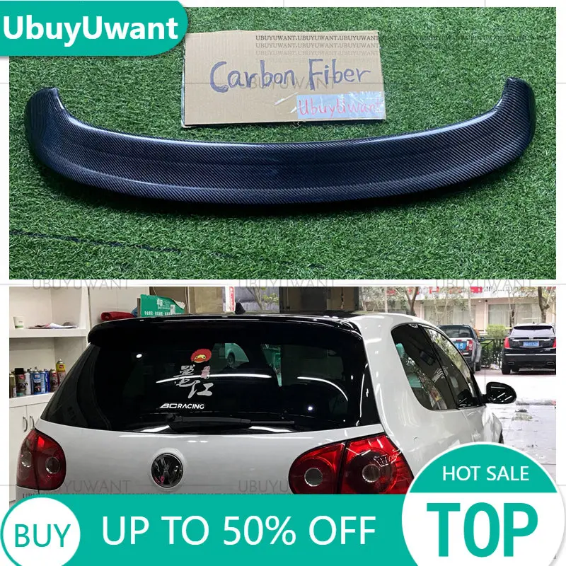 For MK5 GTi FRP Unpainted / CARBON FIBER Car Rear Roof Lip Spoiler For Volkswagen VW Golf 5 V MK5 R32 GTI 2006-2009 Without Lamp
For MK5 GTi FRP Unpainted / CARBON FIBER Car Rear Roof Lip Spoiler For Volkswagen VW Golf 5 V MK5 R32 GTI 2006-2009 Without Lamp