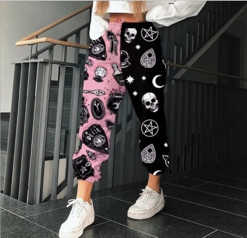 Casual Sun and Moon Print Loose Bottoms Pant Trousers 2022 Wide Leg Pants Women High Waist Sweatpants Autumn Sportwear Ladies
Casual Sun and Moon Print Loose Bottoms Pant Trousers 2022 Wide Leg Pants Women High Waist Sweatpants Autumn Sportwear Ladies