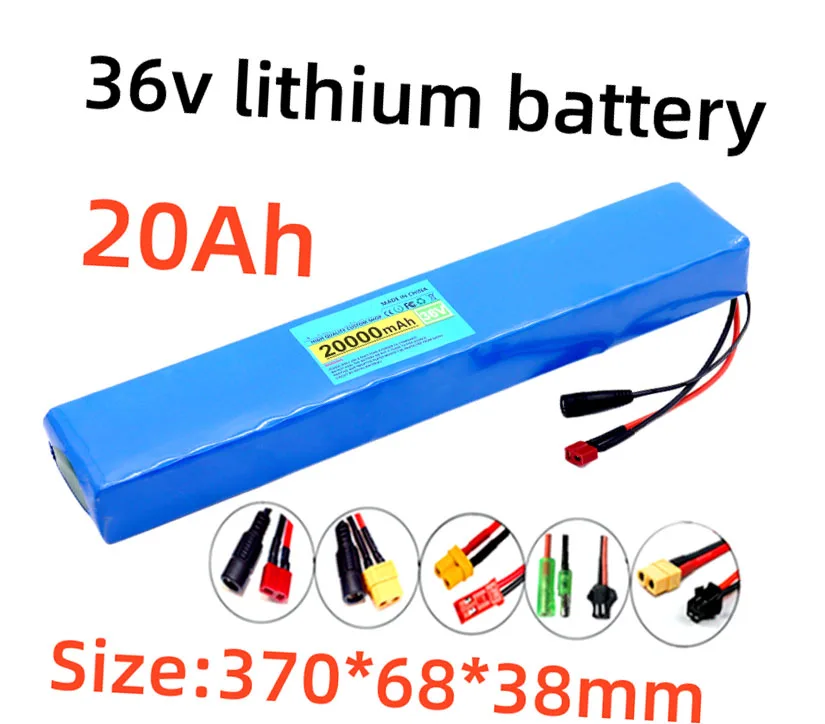 36V 20Ah 10S4P With BMS Lithium Battery Pack 18650 for 800W 500W 450W 350W 250W Ebike Electric Car Bicycle Motor Scooter
36V 20Ah 10S4P With BMS Lithium Battery Pack 18650 for 800W 500W 450W 350W 250W Ebike Electric Car Bicycle Motor Scooter