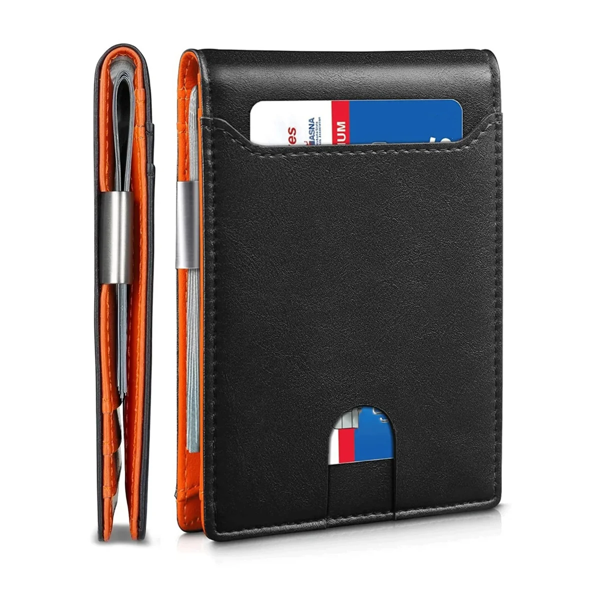 Wallet for Men Larger Capacity with 6 Card Slots Blocking Slim Minimalist Bifold Front Pocket Wallet for Men with ID Window
Wallet for Men Larger Capacity with 6 Card Slots Blocking Slim Minimalist Bifold Front Pocket Wallet for Men with ID Window