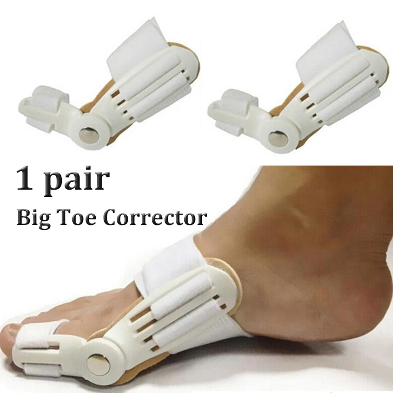 1 Pair Bunion Splint Big Toe Straightener Corrector Pain Relief Hallux Valgus Correction Orthopedic Supplies Pedicure Foot Care
1 Pair Bunion Splint Big Toe Straightener Corrector Pain Relief Hallux Valgus Correction Orthopedic Supplies Pedicure Foot Care