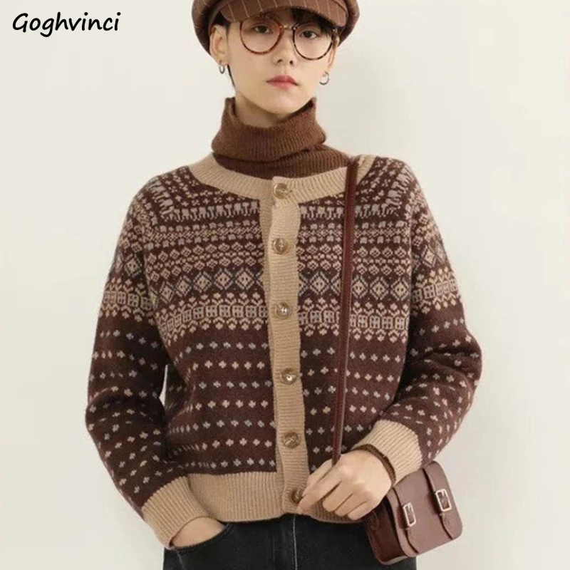 Cardigan Women Causal Cozy Korean Style College Spring Autumn Single Breasted Street Wear Popular Long Sleeve All-match O-Neck
Cardigan Women Causal Cozy Korean Style College Spring Autumn Single Breasted Street Wear Popular Long Sleeve All-match O-Neck