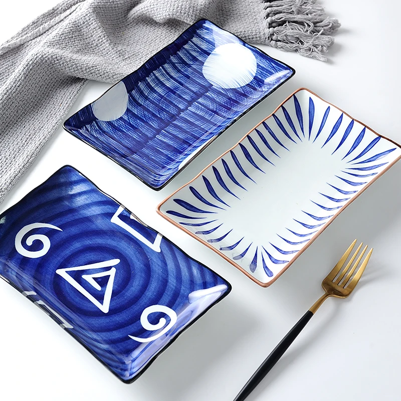 Creativity Japanese Sushi Plate Ceramic Plate Pizza Dessert Steak Porcelain Food Tray Assiette Home Decorative Tableware
Creativity Japanese Sushi Plate Ceramic Plate Pizza Dessert Steak Porcelain Food Tray Assiette Home Decorative Tableware