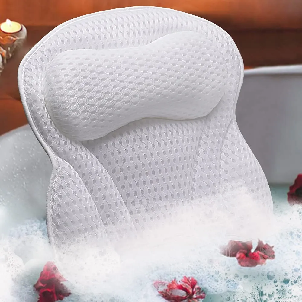 White Butterfly Bath Pillow Breathable Bathroom Cushion Accersories for Home Bathroom Accessories with Suction Cups
White Butterfly Bath Pillow Breathable Bathroom Cushion Accersories for Home Bathroom Accessories with Suction Cups