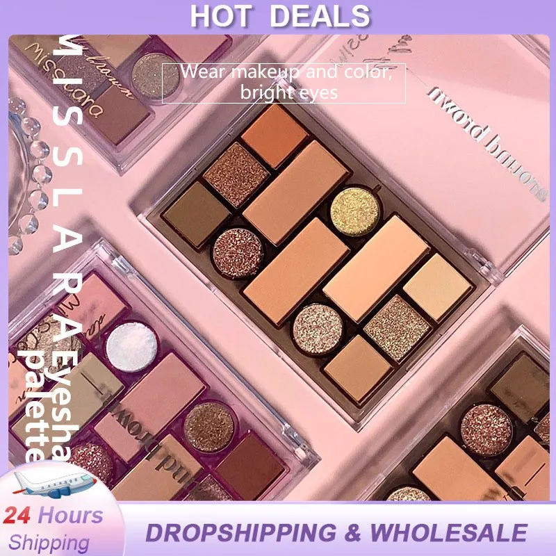 Miss Lara 12 Color Matte Texture Eyeshadow Long-lasting Waterproof Easy To Color High Class Quality Eyeshadow Palette TSLM1
Miss Lara 12 Color Matte Texture Eyeshadow Long-lasting Waterproof Easy To Color High Class Quality Eyeshadow Palette TSLM1
