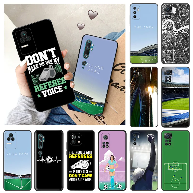 Phone Cases For Redmi Note 9 10 Lite 10S 9S 11S 11 Pro Plus 10A 12C 9A 9I 10C Mi 9T Football Field Black Soft Anti-Drop Cover
Phone Cases For Redmi Note 9 10 Lite 10S 9S 11S 11 Pro Plus 10A 12C 9A 9I 10C Mi 9T Football Field Black Soft Anti-Drop Cover