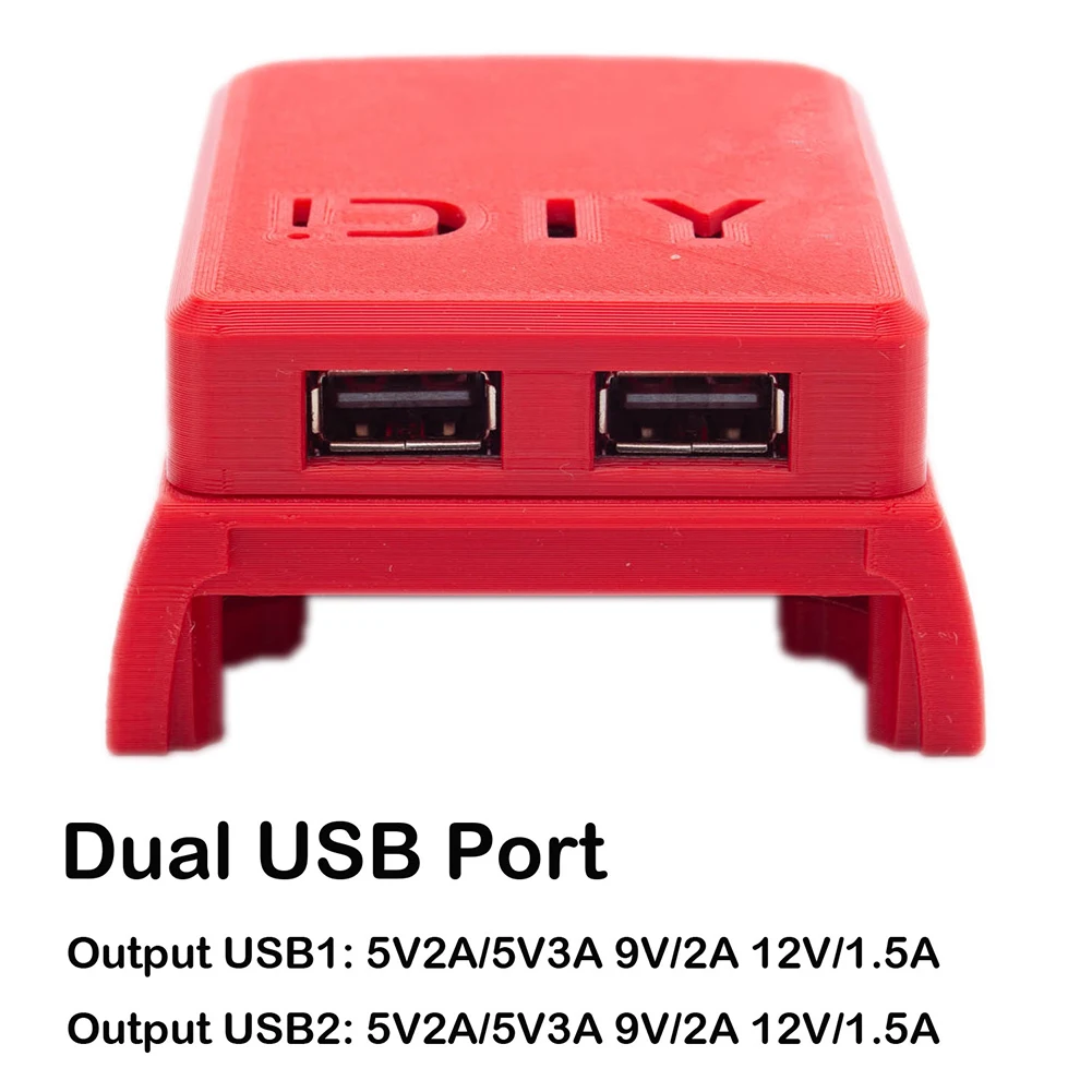 Mobile Phone Dual USB Ports Power Charger Adapter For 18 18V Battery Adapter Low Voltage Protection Speed Charging
Mobile Phone Dual USB Ports Power Charger Adapter For 18 18V Battery Adapter Low Voltage Protection Speed Charging