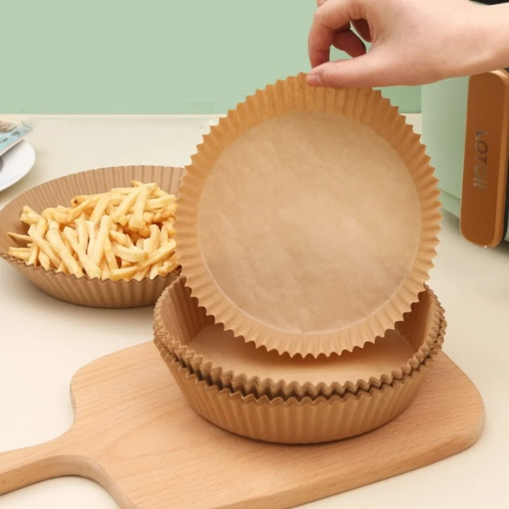 Disposable circular paper air fryer lining, baking paper barbecue board, oven mat, cooking pad, air fryer paper accessories
Disposable circular paper air fryer lining, baking paper barbecue board, oven mat, cooking pad, air fryer paper accessories