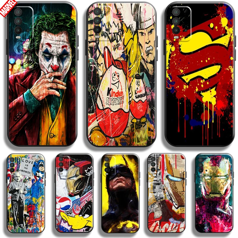 Marvel Street Graffiti For Xiaomi Redmi 9T Phone Case Redmi 9T Back Silicone Cover Carcasa Funda
Marvel Street Graffiti For Xiaomi Redmi 9T Phone Case Redmi 9T Back Silicone Cover Carcasa Funda