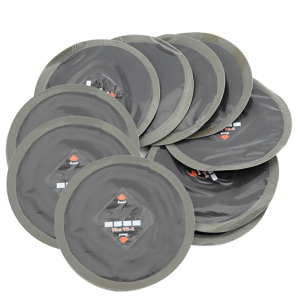 10Pcs 90mm Car Natural Rubber Tire Tyre Puncture Repair Cold Roud Patch Tubeless Patches
10Pcs 90mm Car Natural Rubber Tire Tyre Puncture Repair Cold Roud Patch Tubeless Patches