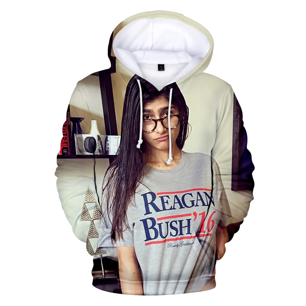The New Popular Mia Khalifa Hoodie Women/Men Long Sleeve Hooded Sweatshirt Casual Shirt Clothes Sexy Pullove 100-4XL Oversized
The New Popular Mia Khalifa Hoodie Women/Men Long Sleeve Hooded Sweatshirt Casual Shirt Clothes Sexy Pullove 100-4XL Oversized