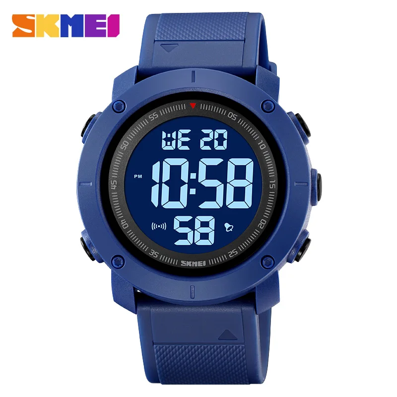 

SKMEI Digital Outdoor Sport Watches Mens LED Light Display Multifunctional Countdown Stopwatch Calendar Wristwatch reloj hombre