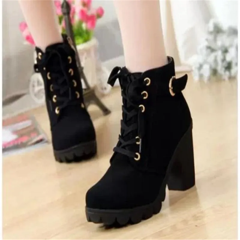 Осенне-зимние женские ботинки, женская обувь, женские ботильоны на толстом меху, Женская резиновая обувь на платформе и высоком каблуке, зим...
Осенне-зимние женские ботинки, женская обувь, женские ботильоны на толстом меху, Женская резиновая обувь на платформе и высоком каблуке, зим...