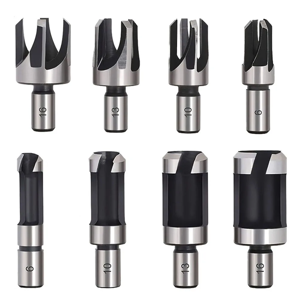 4/8pcs Wood Plug Cutter Drill Straight Tapered Cutting Tool Drill Bit Woodworking Cork Drill Bit Hole Opener Set Drilling Tool
4/8pcs Wood Plug Cutter Drill Straight Tapered Cutting Tool Drill Bit Woodworking Cork Drill Bit Hole Opener Set Drilling Tool
