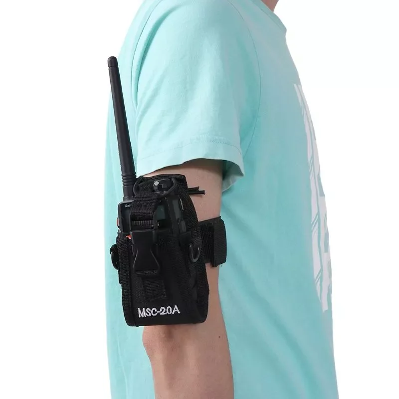 Adjustable Nylon Interphone Sheath Armband Tactical Bag Arm Band Armlet for Multiple Walkie Talkie Tactical Bag Use
Adjustable Nylon Interphone Sheath Armband Tactical Bag Arm Band Armlet for Multiple Walkie Talkie Tactical Bag Use